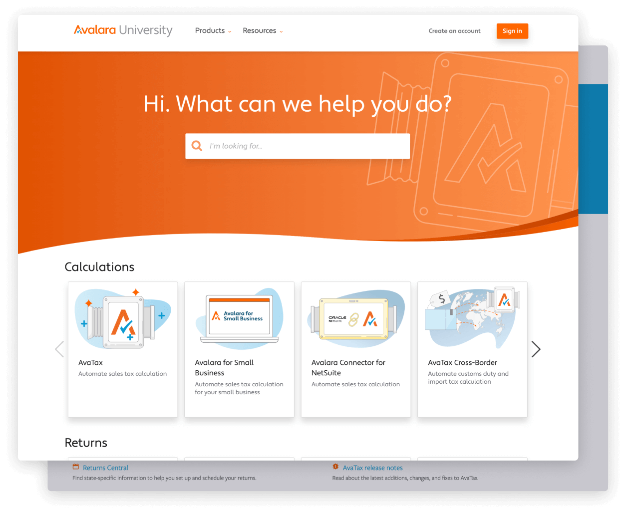 avalara website