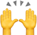 cheering hands