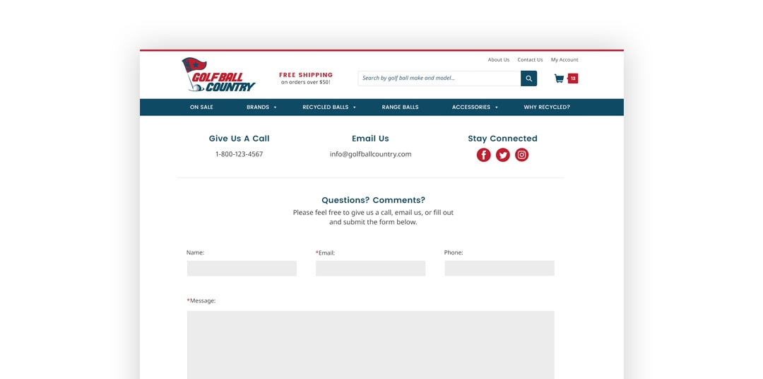Contact Page