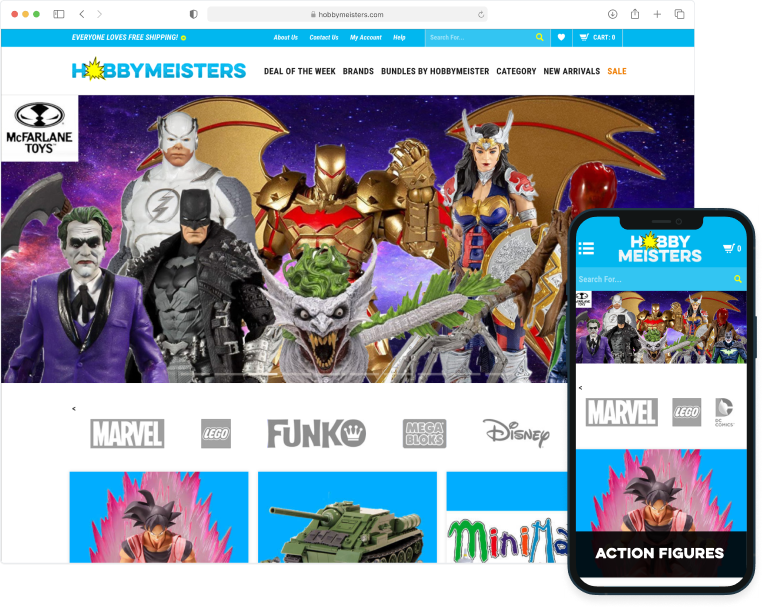 hobbymeisters merchant site