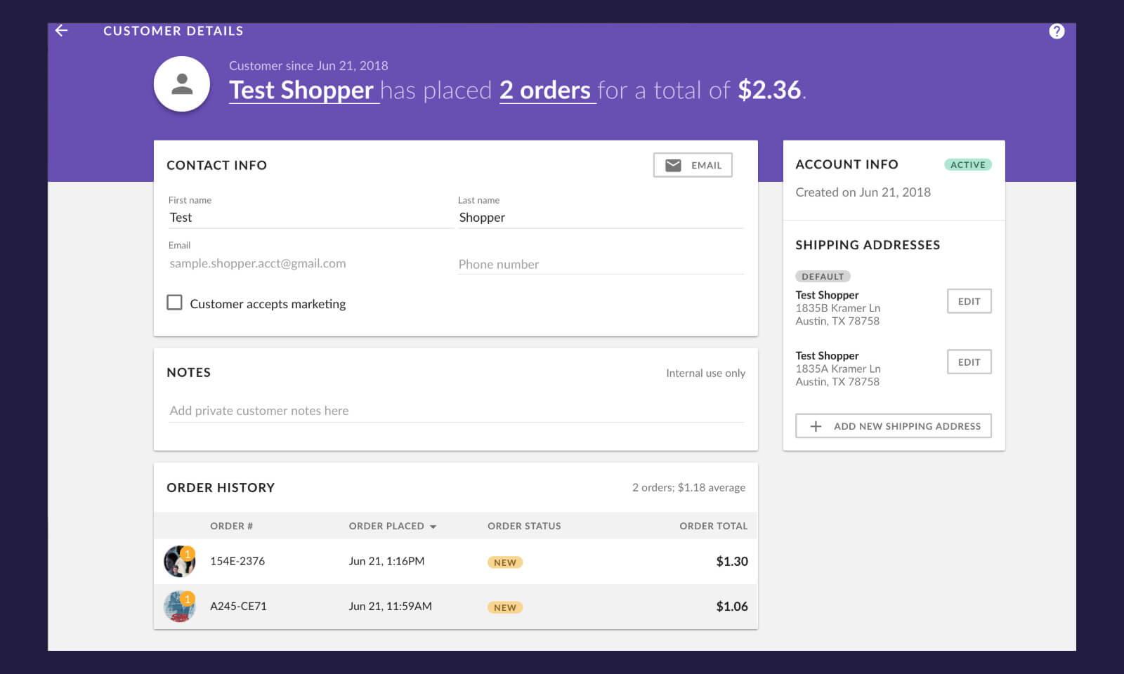 Announcing Our New Shopper Accounts Feature on V2