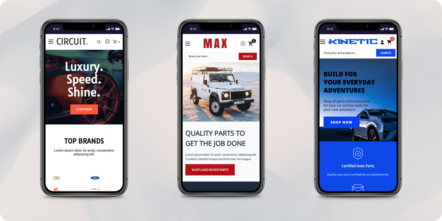 The Easiest Way to Build an Online Auto Parts Website