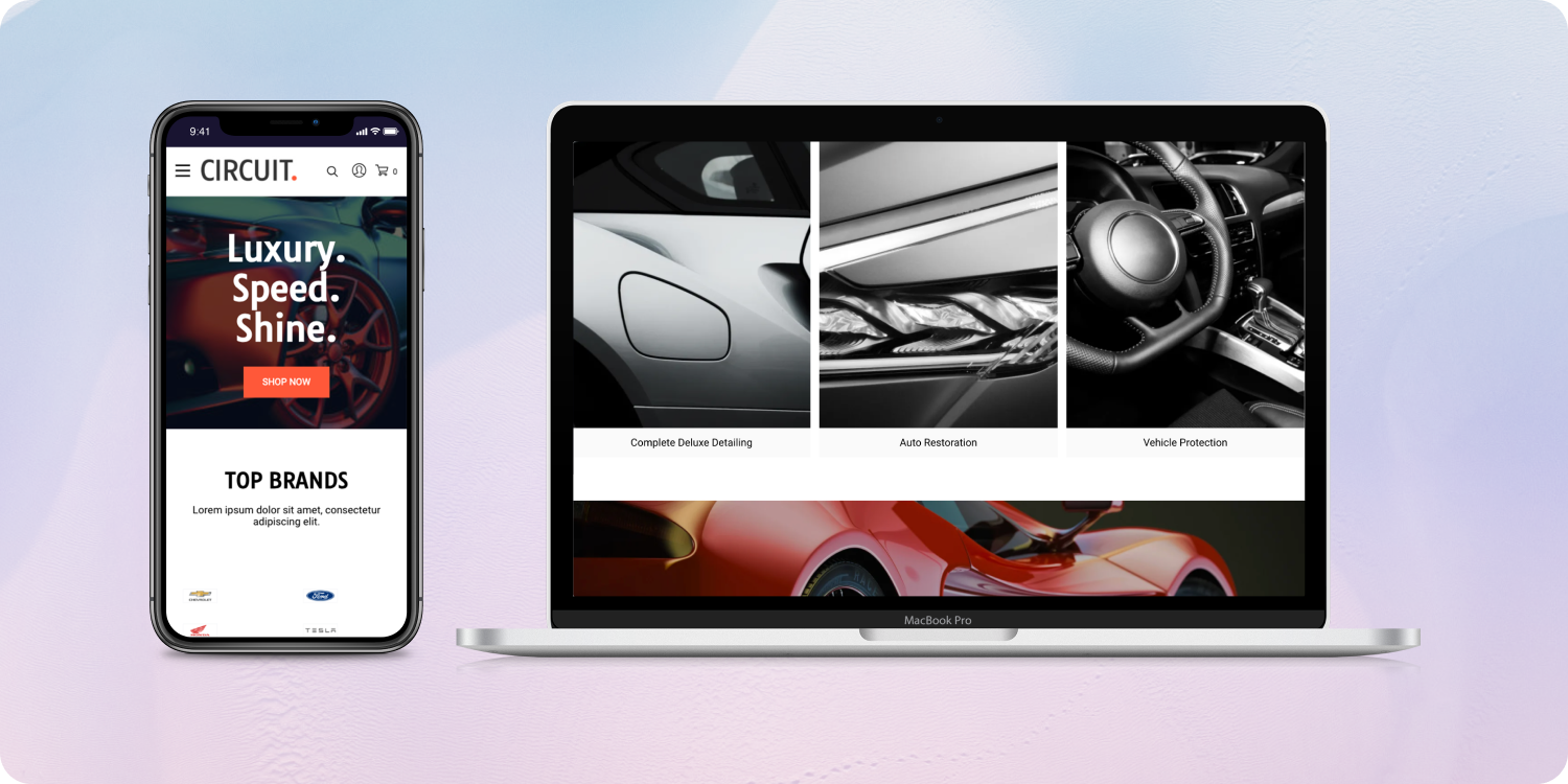 The Top Free Automotive Website Themes