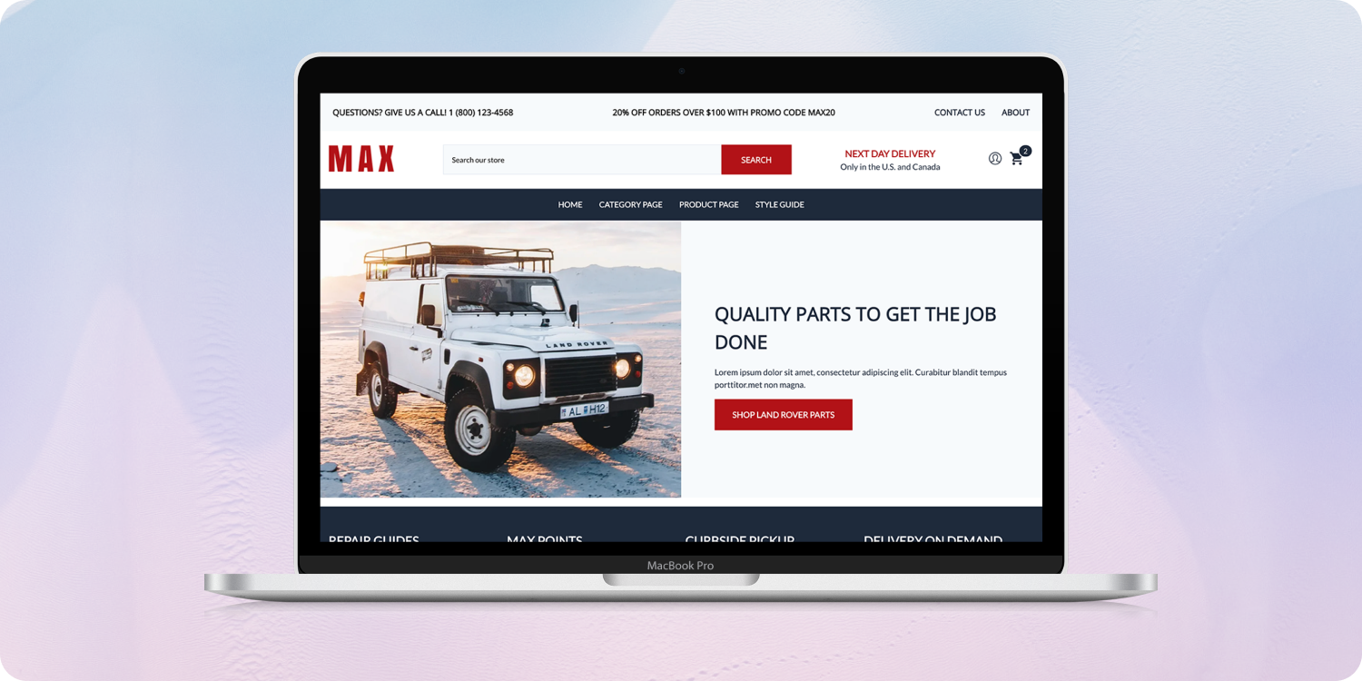 The Top Free Automotive Website Themes