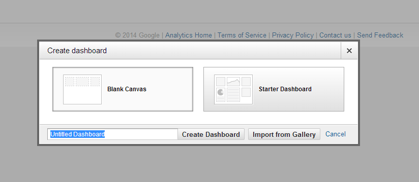 Google Analytics Dashboard 3