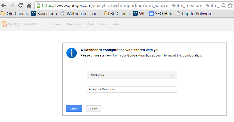 Google Analytics Dashboard 5