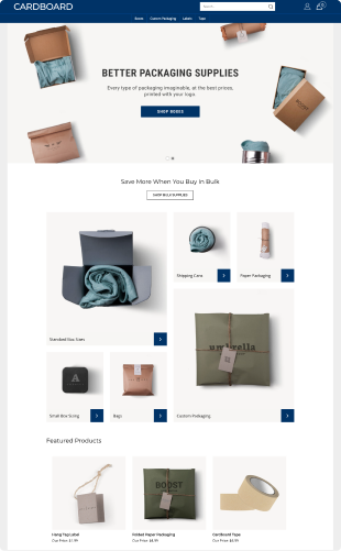 cardboard theme