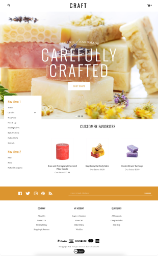 craft theme