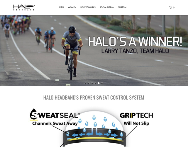 Halo Headband testimonial